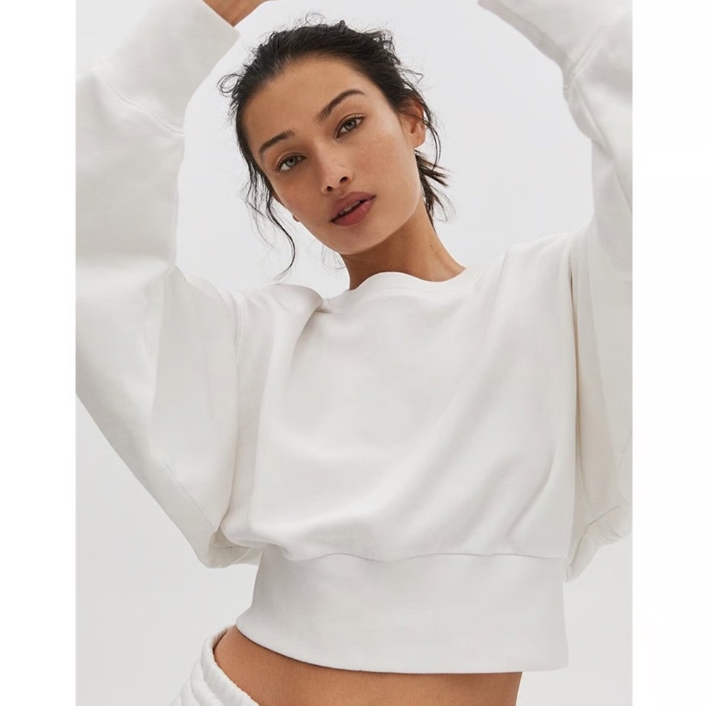 2 for $30 / TNA Cozy Cropped Sweater - Picture 2 of 7